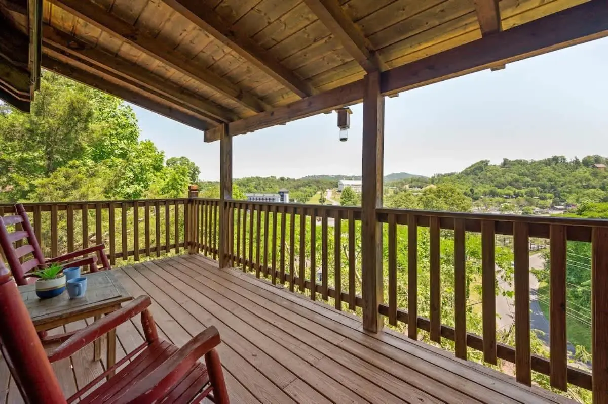 Location Smokies Log Cabin Hot Tub Fireplace